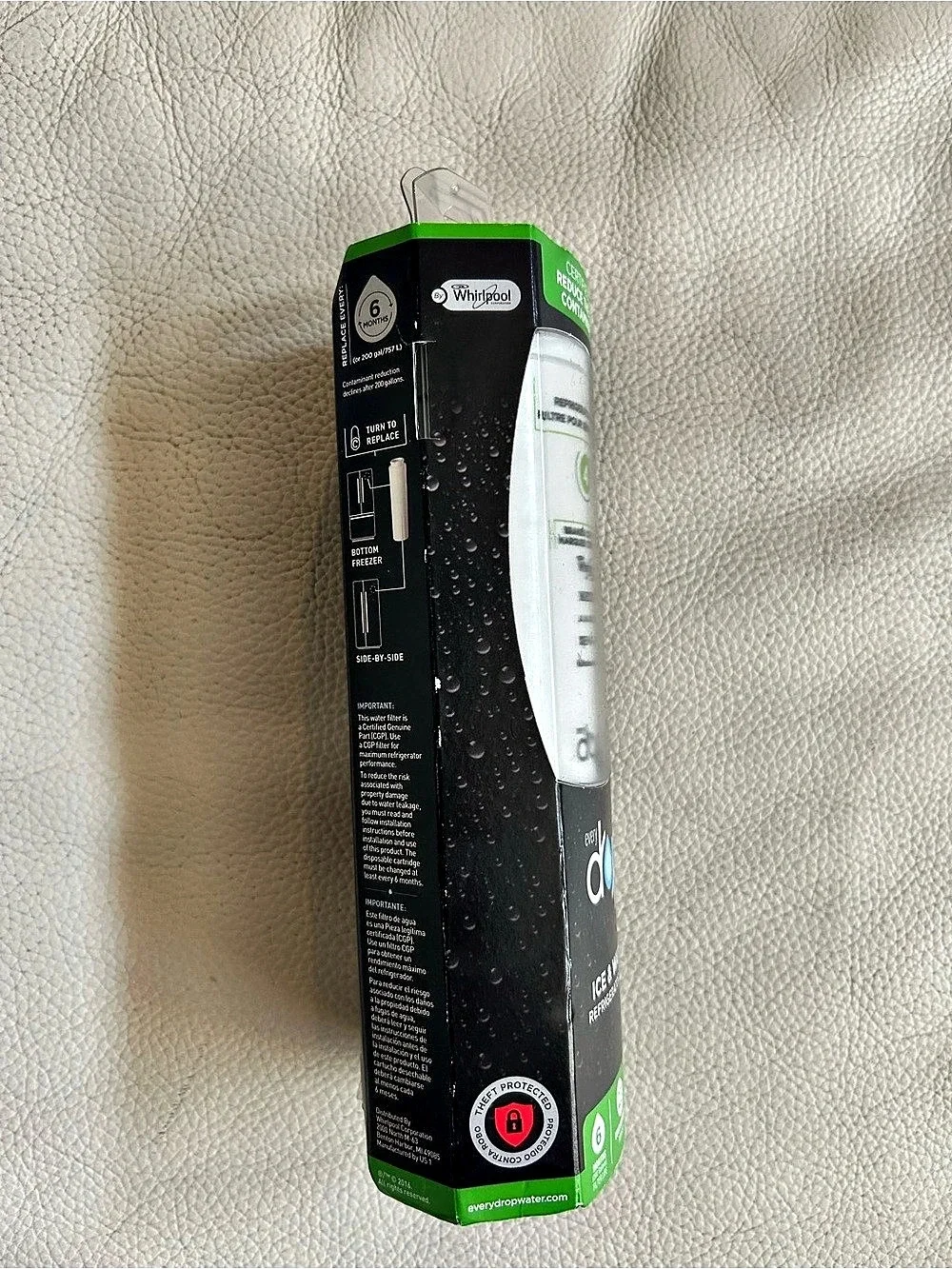 Everydrop Ice & Water Refrigerator Filter 4 NWT